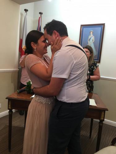 Nadia+Gareth: Registry Wedding